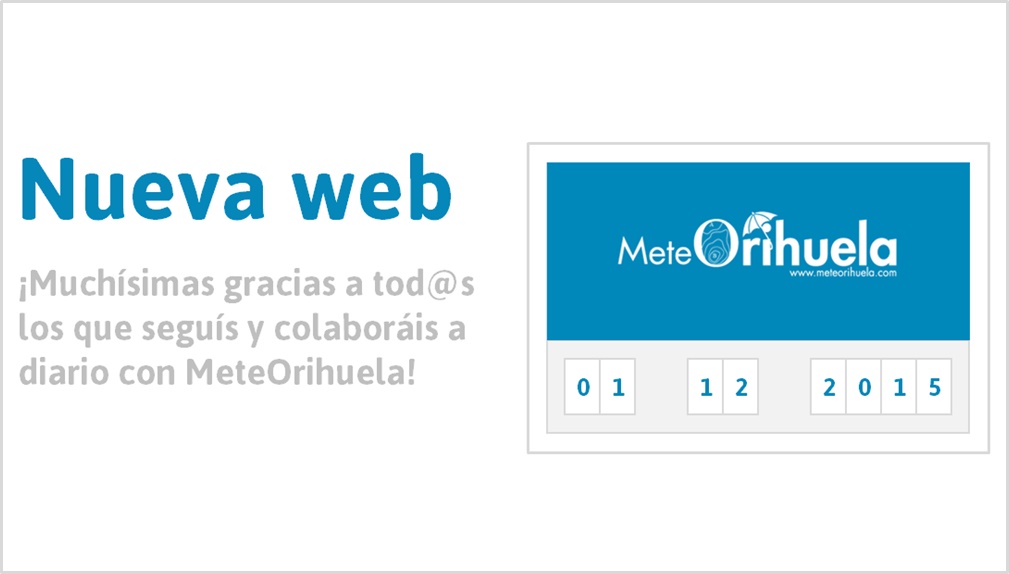 ¡MeteOrihuela estrena página web!